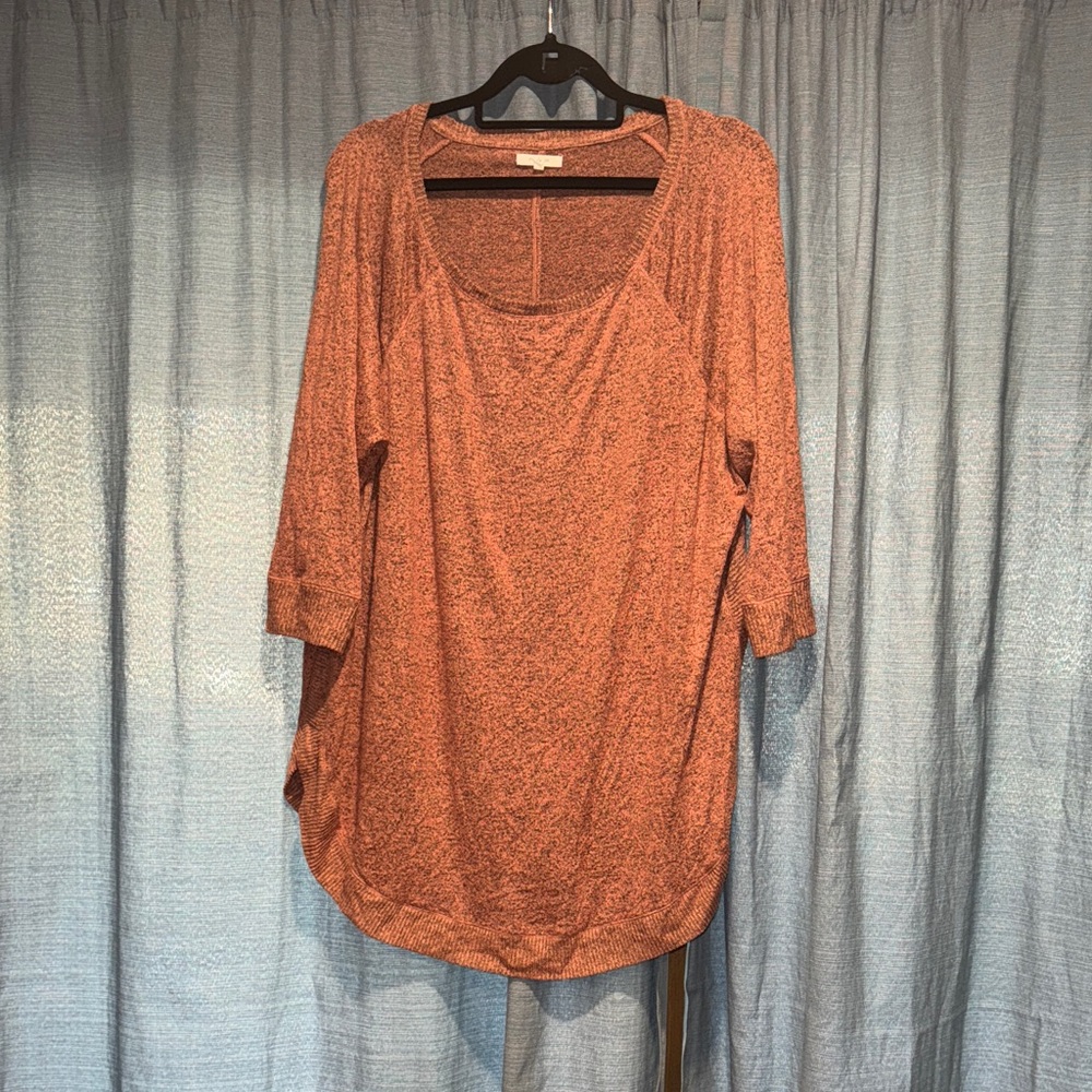 Maurices Burnt Orange Tunic Top